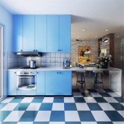 آشپزخانه آبی